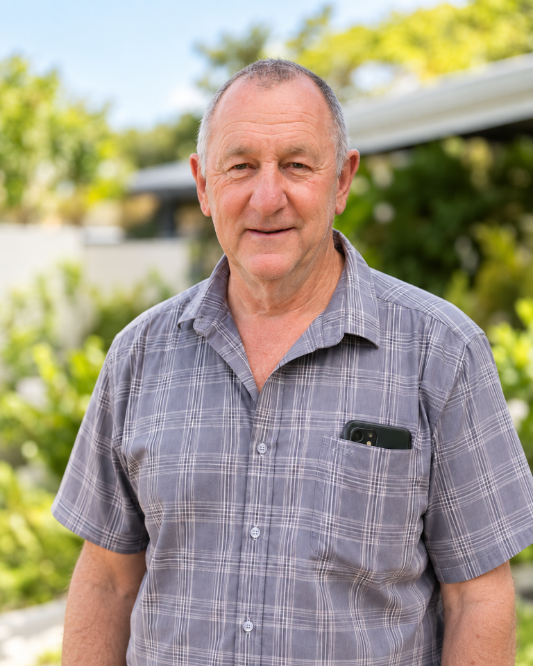 Trevor, co-owner of Hibiscus Gutters